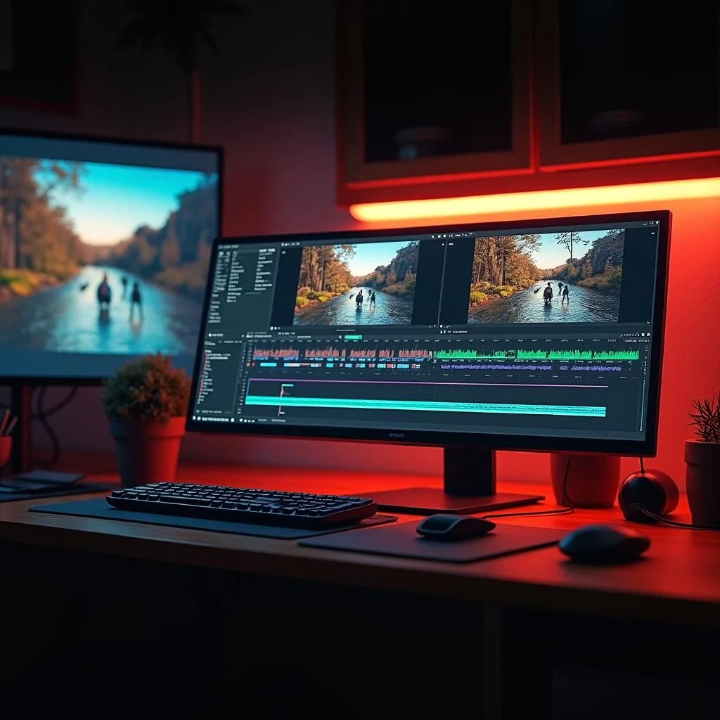 Content production and editing setup for a recurring content package